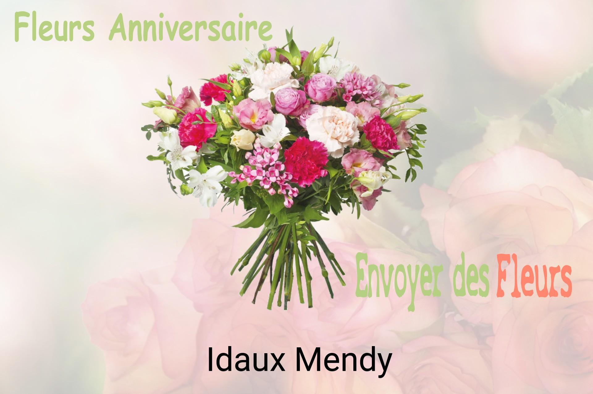 Bouquet de fleurs d’anniversaire livré à Idaux-Mendy